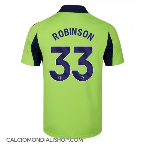 Maglie da calcio Fulham Antonee Robinson #33 Seconda Maglia 2025-26 Manica Corta